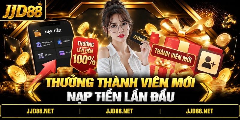 Thưởng thành viên mới nạp tiền lần đầu